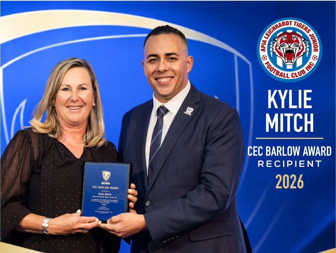 Kylie Mitch Honoured with Prestigious Cec Barlow Award